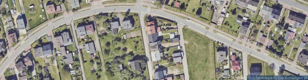 Zdjęcie satelitarne Kocyndra ul.