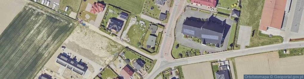 Zdjęcie satelitarne Kościelna ul.