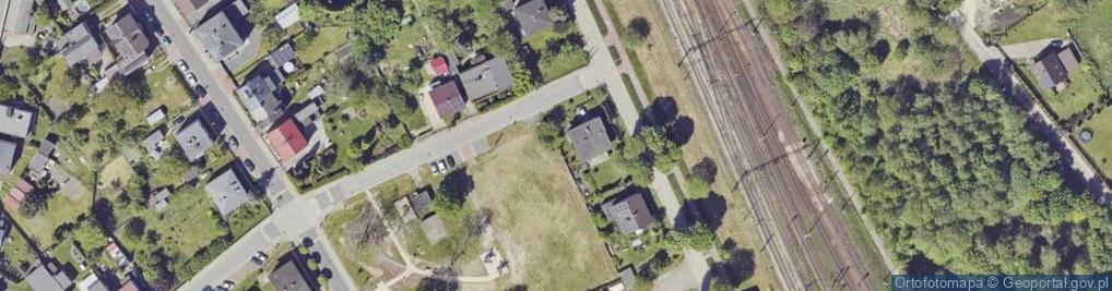 Zdjęcie satelitarne Kossaka Wojciecha ul.
