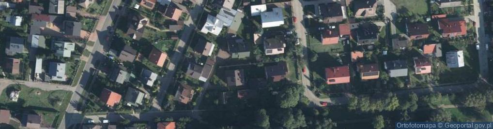Zdjęcie satelitarne Kossaków ul.
