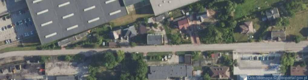 Zdjęcie satelitarne Kolejowa ul.