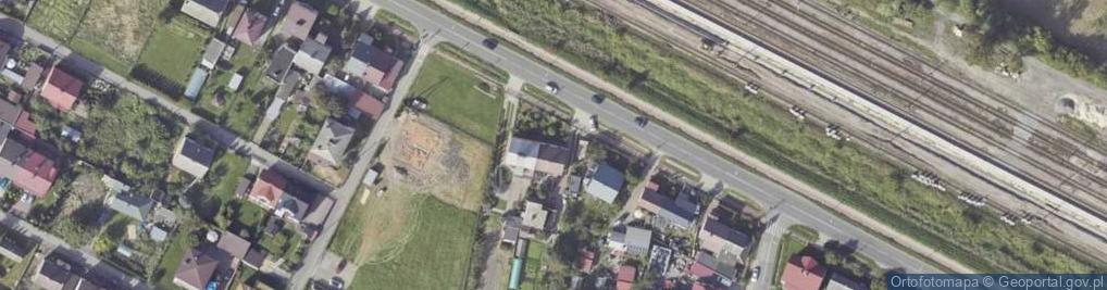 Zdjęcie satelitarne Kolejowa ul.