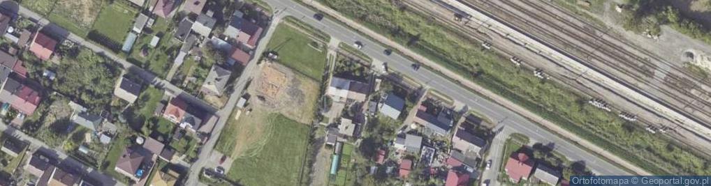 Zdjęcie satelitarne Kolejowa ul.