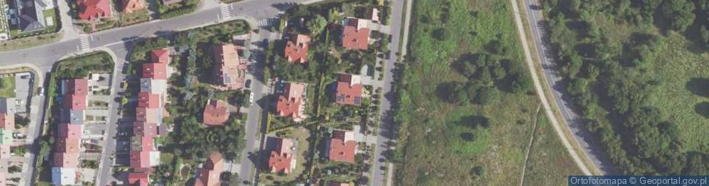 Zdjęcie satelitarne Komedy-Trzcińskiego Krzysztofa ul.