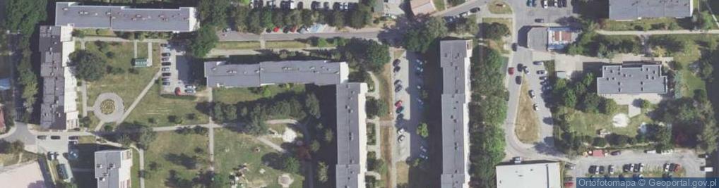 Zdjęcie satelitarne Kossaka Wojciecha ul.