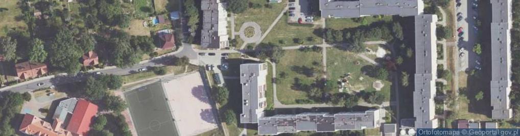 Zdjęcie satelitarne Kossaka Wojciecha ul.