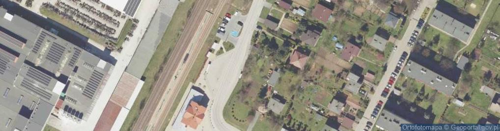 Zdjęcie satelitarne Kolejowa ul.