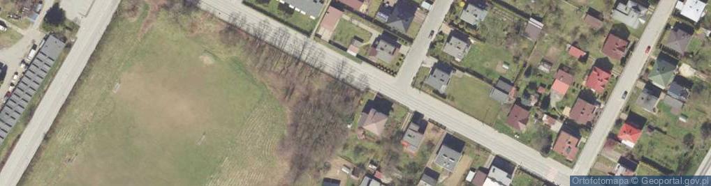 Zdjęcie satelitarne Kolejowa ul.