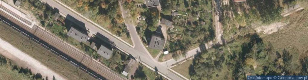 Zdjęcie satelitarne Kolejowa ul.