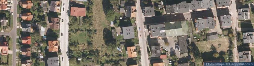 Zdjęcie satelitarne Kolejowa ul.