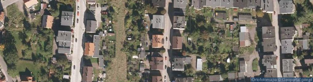 Zdjęcie satelitarne Kolejowa ul.