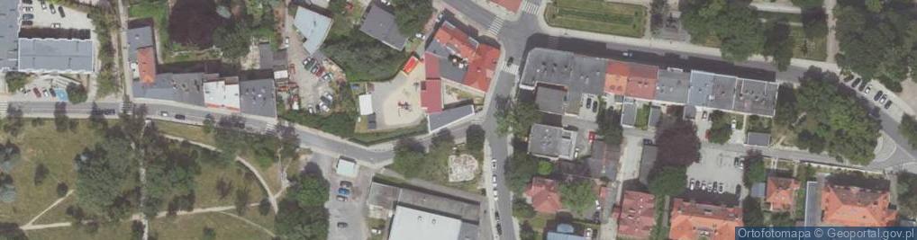 Zdjęcie satelitarne Komuny Paryskiej ul.