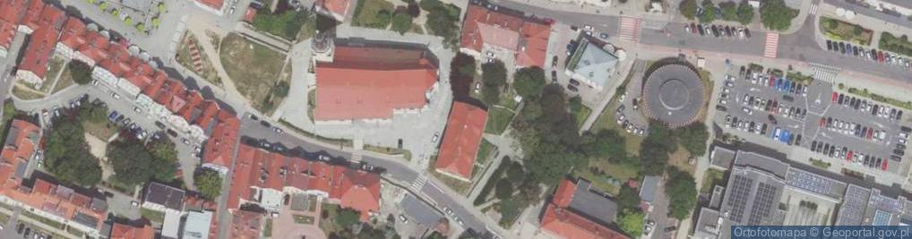 Zdjęcie satelitarne Kościelna ul.