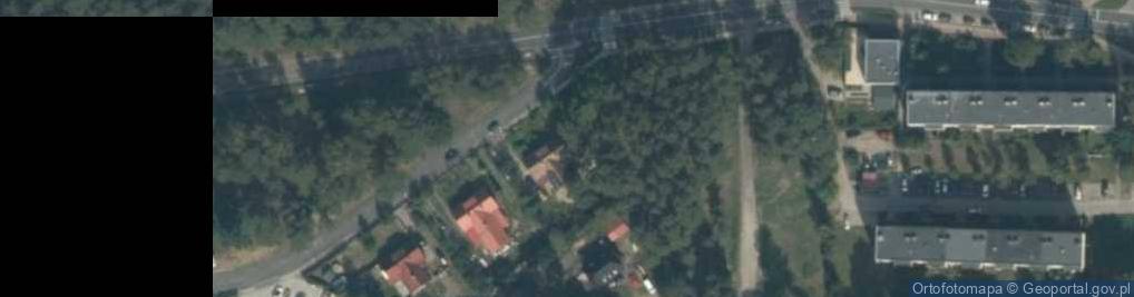 Zdjęcie satelitarne Kolejowa ul.