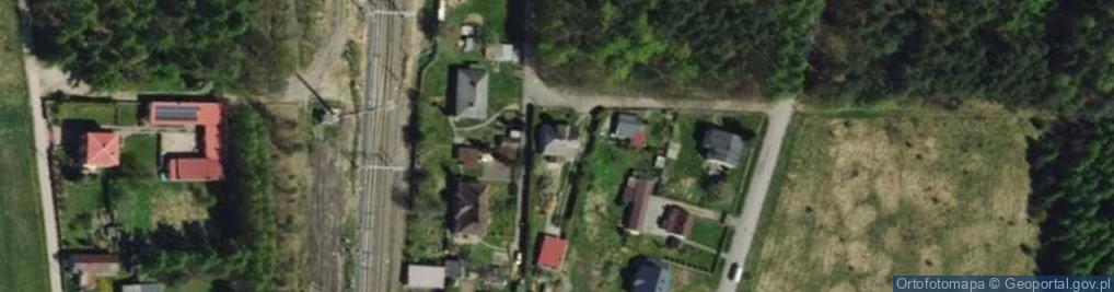 Zdjęcie satelitarne Kolejowa ul.