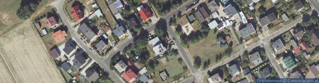 Zdjęcie satelitarne Kościelna ul.