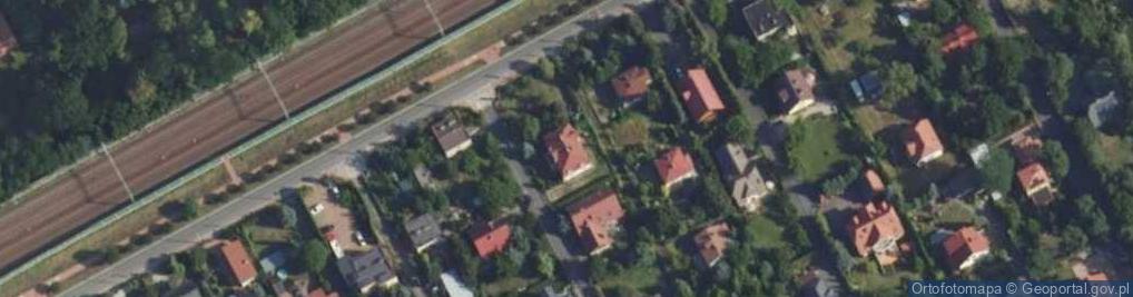 Zdjęcie satelitarne Komorowska ul.