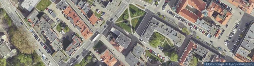 Zdjęcie satelitarne Kościelna ul.
