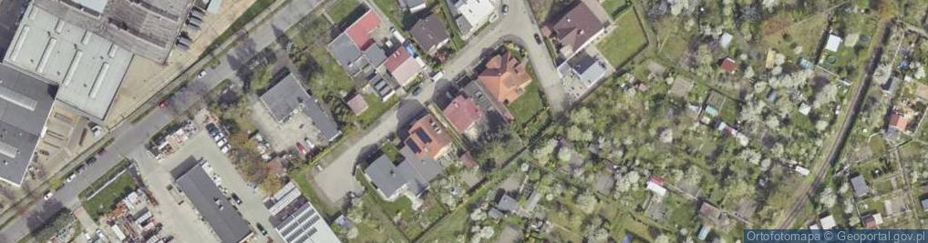 Zdjęcie satelitarne Kotlarska ul.