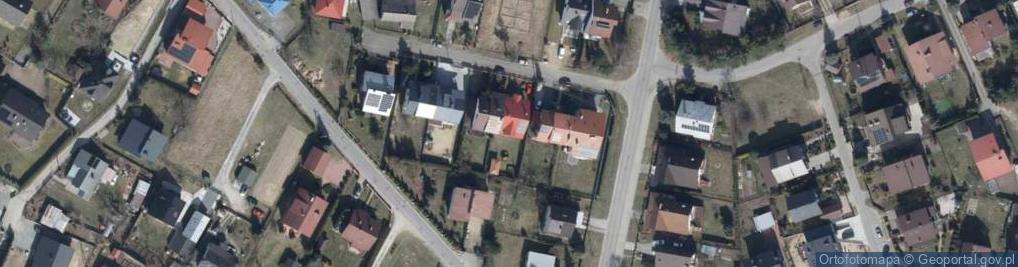 Zdjęcie satelitarne Kopaliny ul.