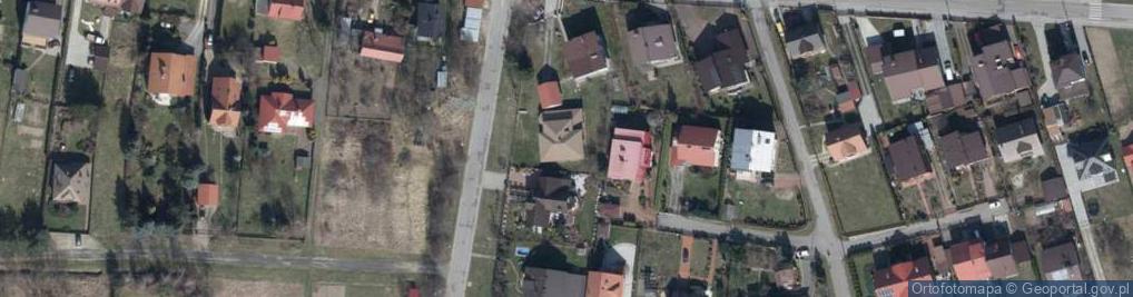 Zdjęcie satelitarne Kossaka Wojciecha ul.