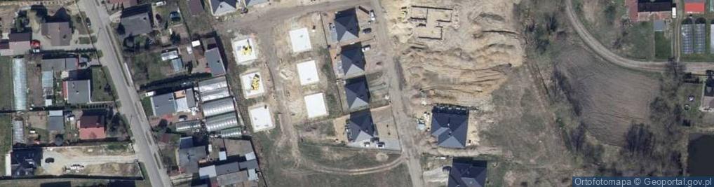 Zdjęcie satelitarne Kossaków ul.