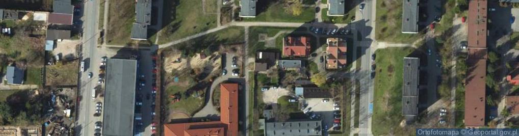 Zdjęcie satelitarne Konstytucji 3 Maja ul.