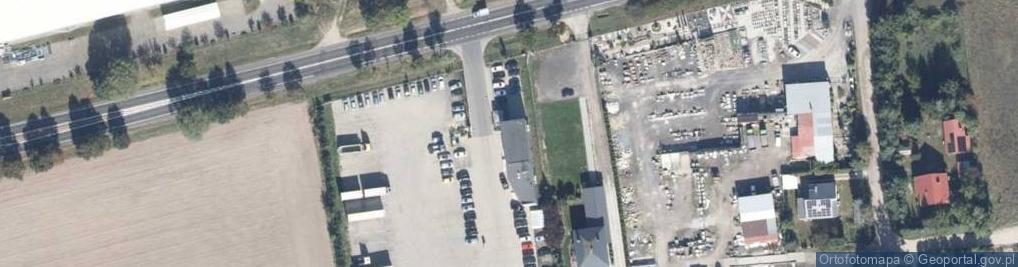 Zdjęcie satelitarne Kobylnicka ul.