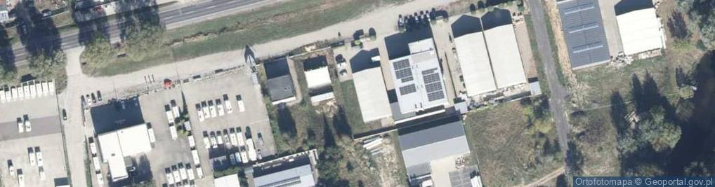 Zdjęcie satelitarne Kobylnicka ul.
