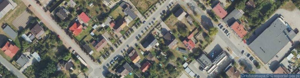 Zdjęcie satelitarne Kościelna ul.