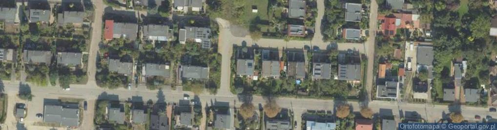 Zdjęcie satelitarne Kokosowa ul.