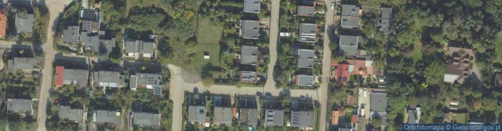 Zdjęcie satelitarne Kokosowa ul.