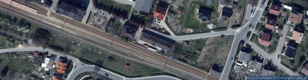 Zdjęcie satelitarne Kolejowa ul.
