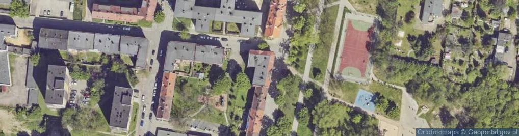 Zdjęcie satelitarne Kochanowskiego Jana ul.