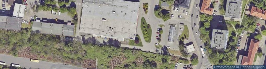 Zdjęcie satelitarne Kolejowa ul.