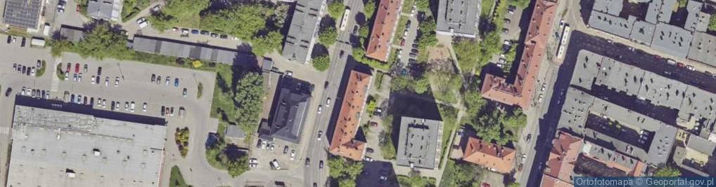 Zdjęcie satelitarne Kolejowa ul.