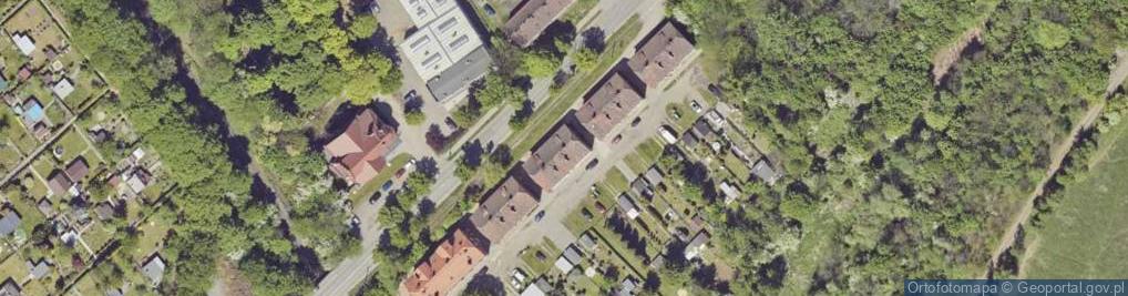 Zdjęcie satelitarne Konstytucji ul.