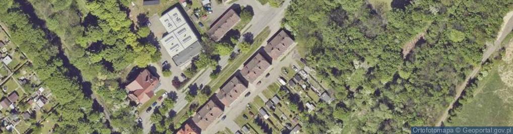 Zdjęcie satelitarne Konstytucji ul.