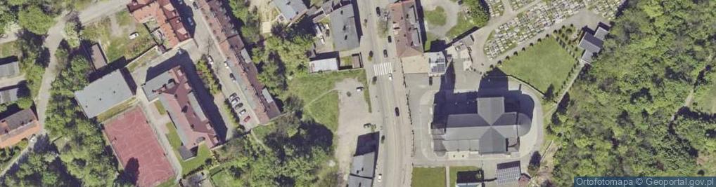 Zdjęcie satelitarne Konstytucji ul.