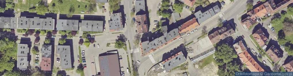 Zdjęcie satelitarne Konstytucji ul.