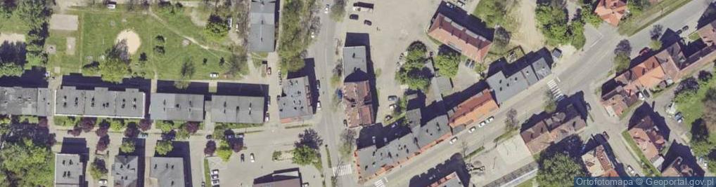 Zdjęcie satelitarne Konstytucji ul.