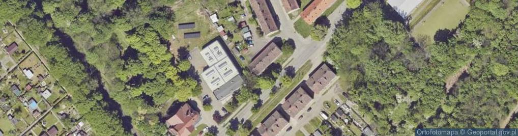 Zdjęcie satelitarne Konstytucji ul.