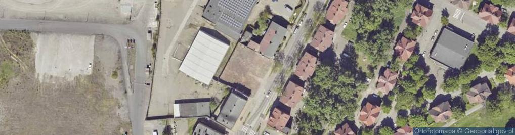 Zdjęcie satelitarne Konstytucji ul.