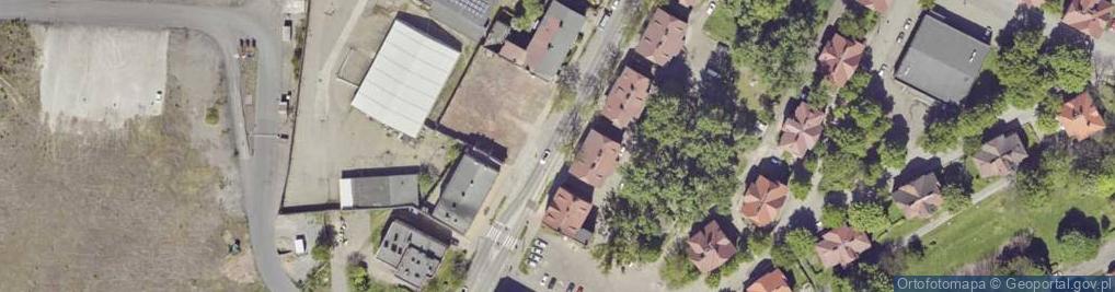 Zdjęcie satelitarne Konstytucji ul.