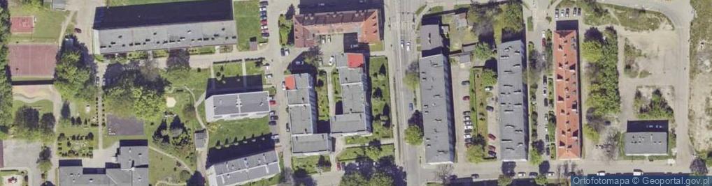 Zdjęcie satelitarne Konstytucji ul.