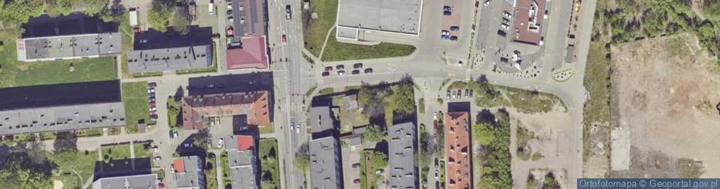 Zdjęcie satelitarne Konstytucji ul.