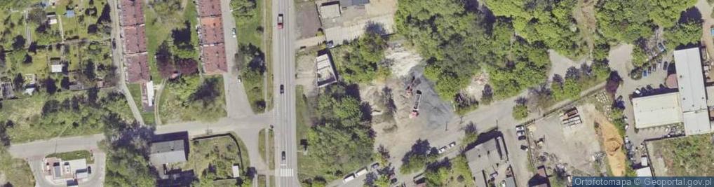 Zdjęcie satelitarne Konstytucji ul.