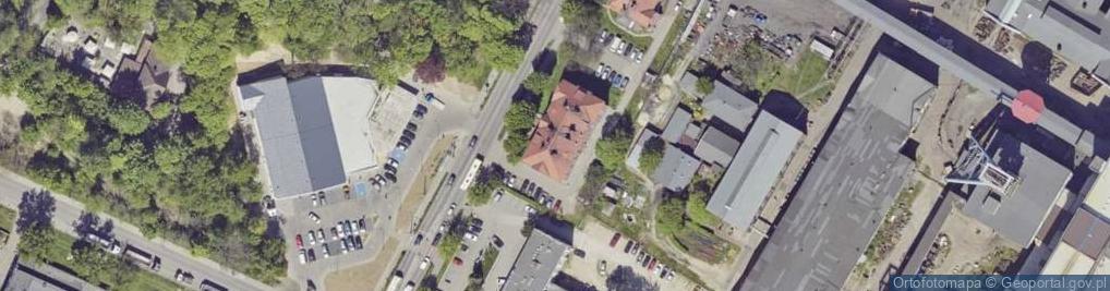 Zdjęcie satelitarne Konstytucji ul.