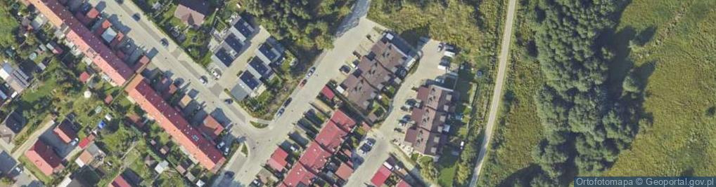 Zdjęcie satelitarne Konwaliowa ul.