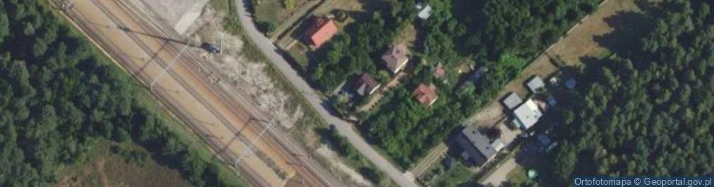 Zdjęcie satelitarne Kolejowa ul.